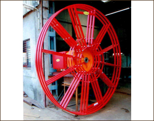 Slipring Motor Type Cable Reeling Drum